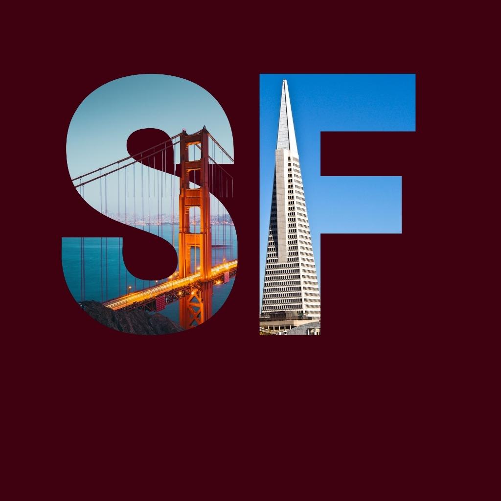 San Francisco Landmarks Premium Unisex T-shirt