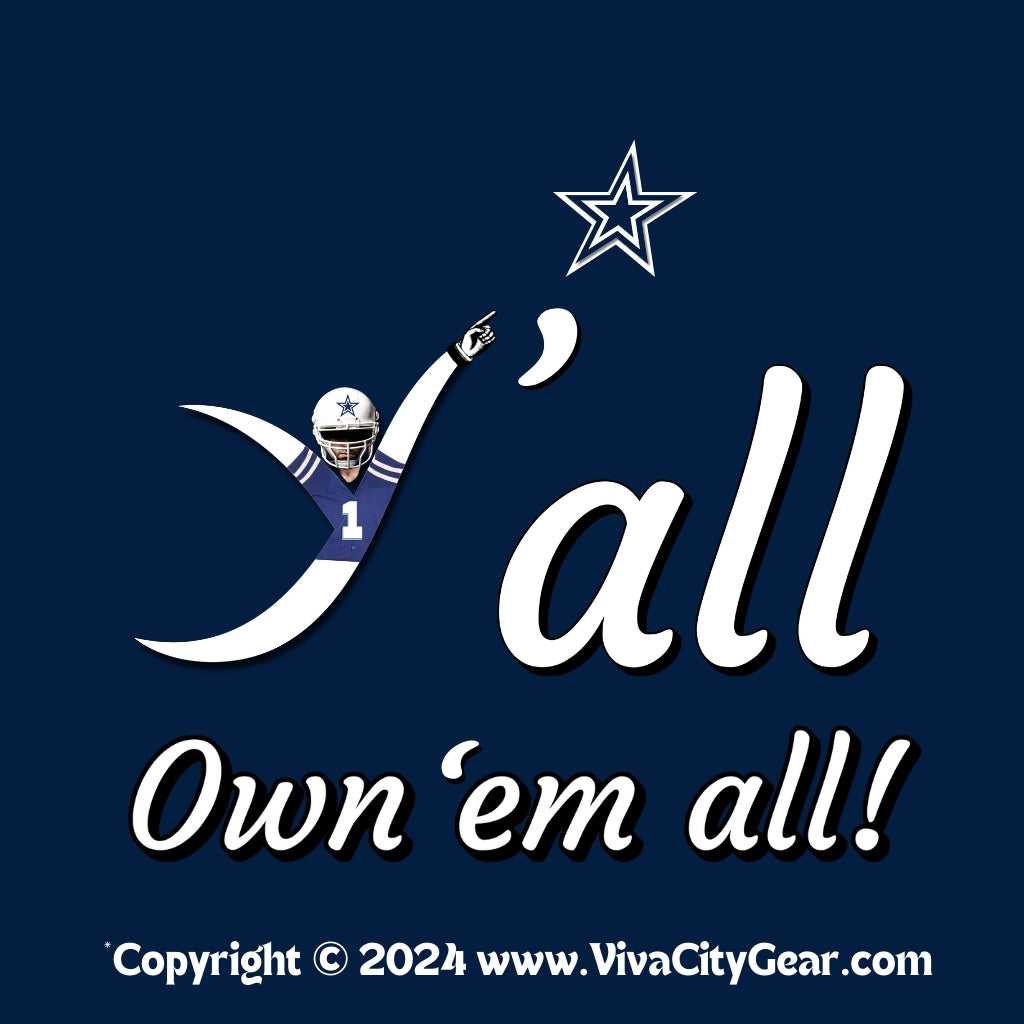 Dallas "Y'all Cowboys" Premium Unisex T-shirt