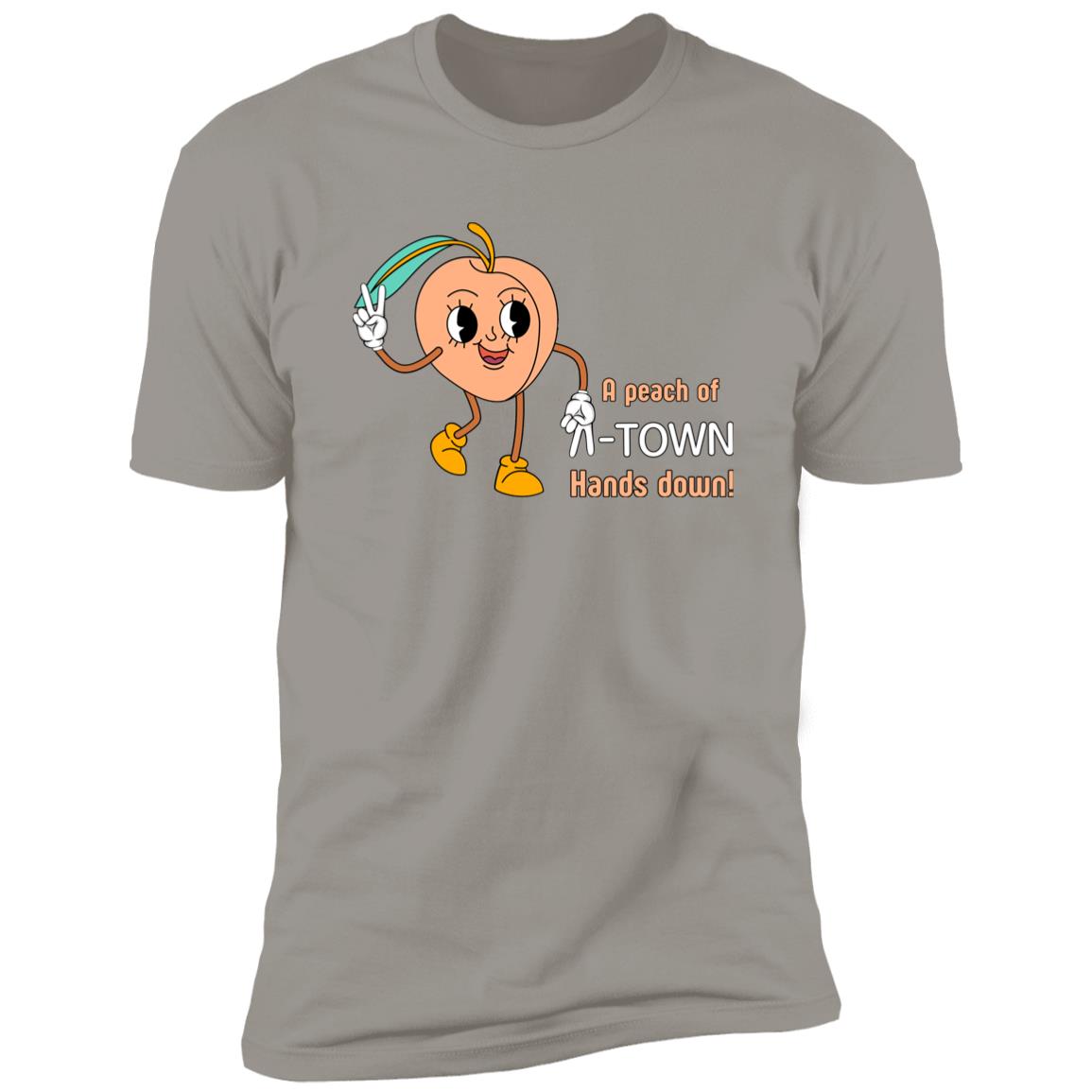 Atlanta: "A Peach of A Town" Premium Unisex T-shirt