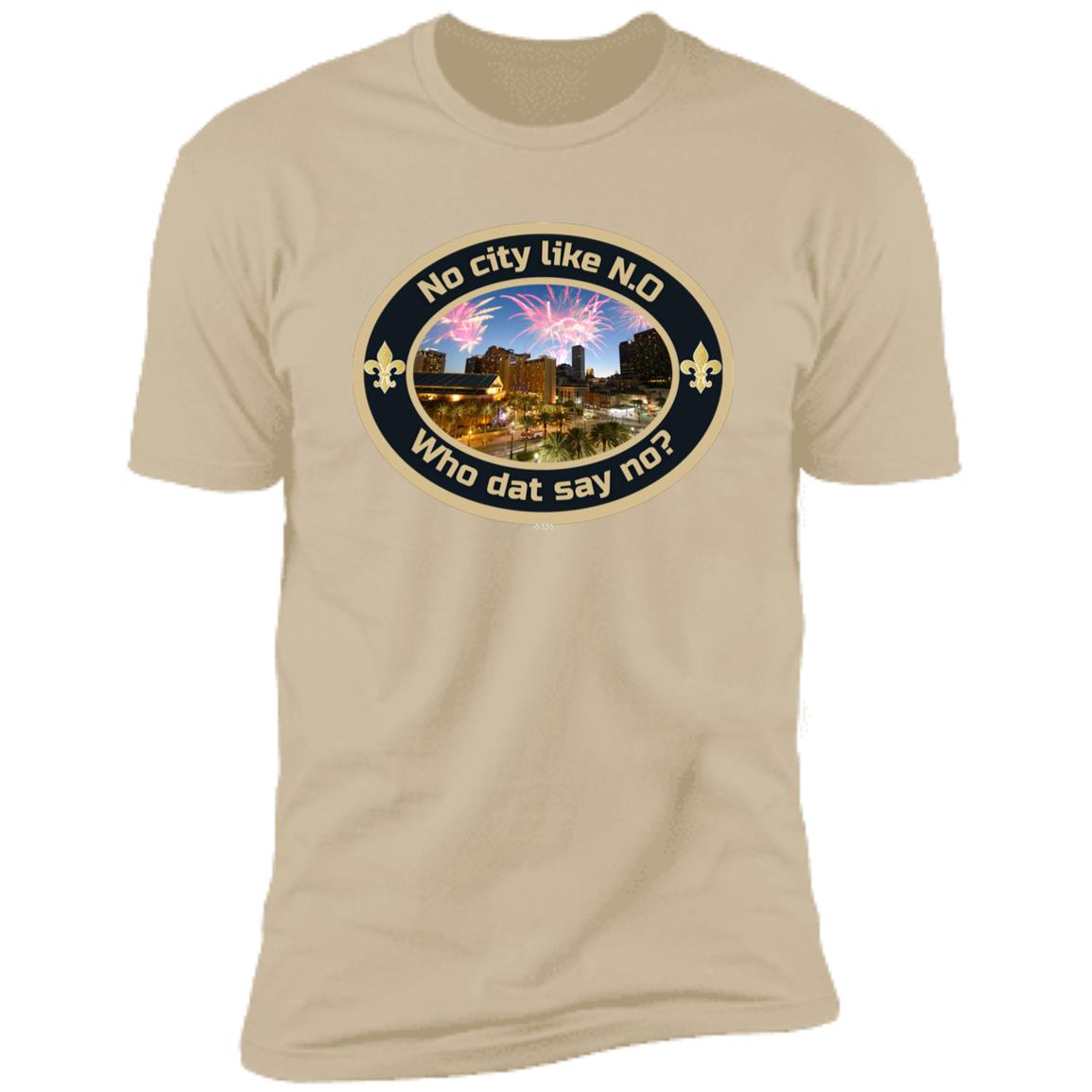 New Orleans "No City Like N.O" Premium Unisex T-shirt