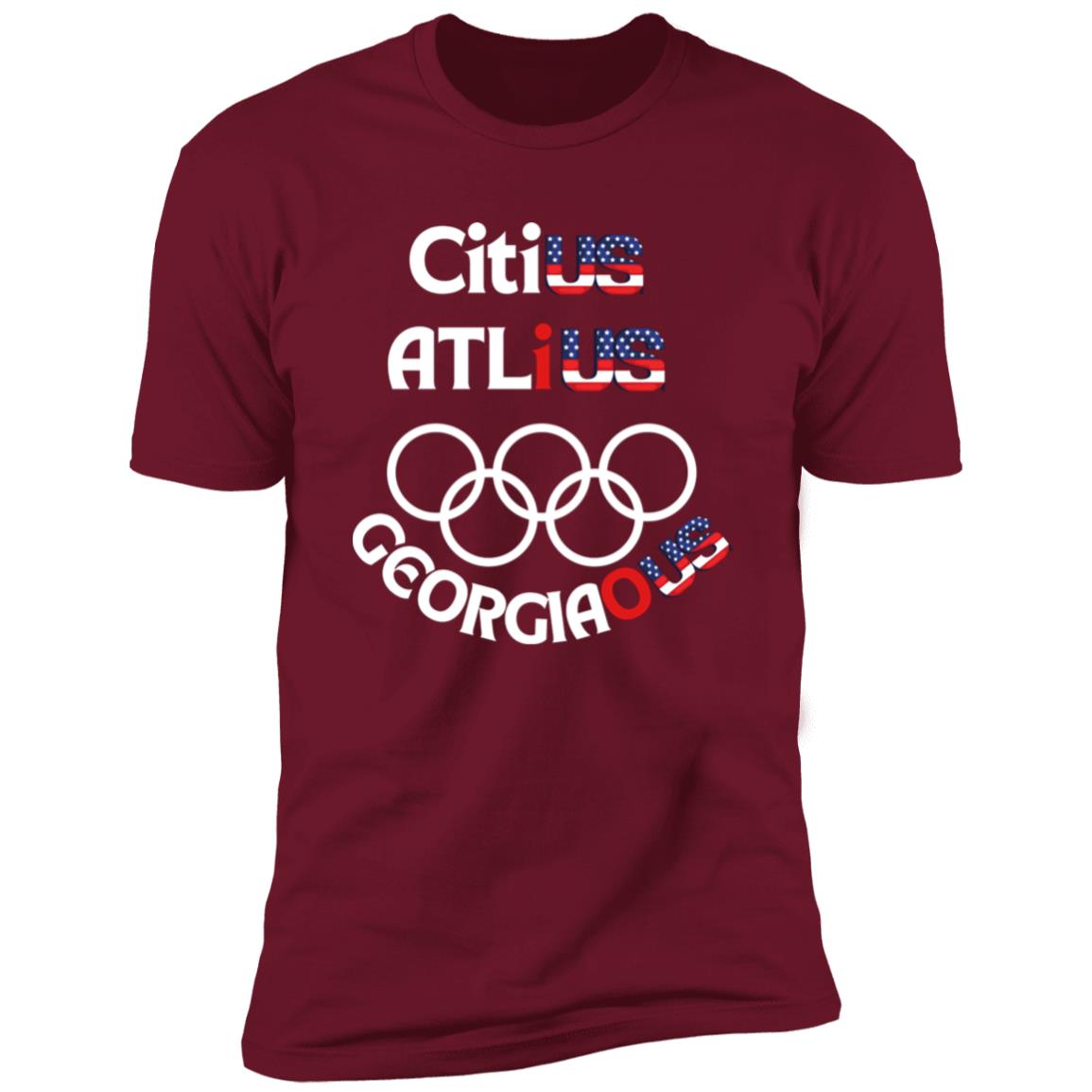 Atlanta Olympeach City Motto Premium Unisex T-shirt