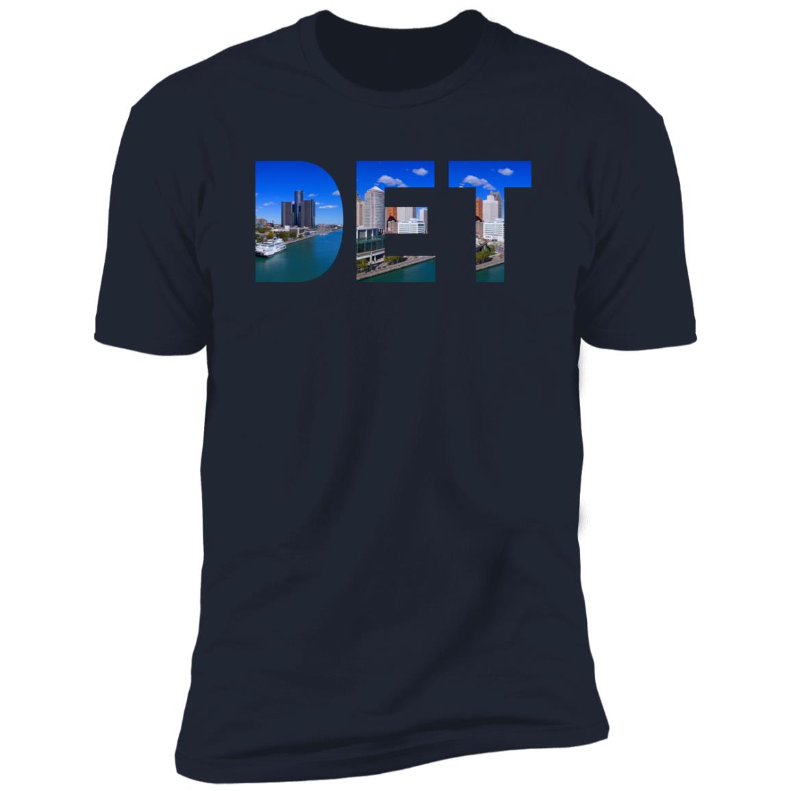 Detroit Skyline Premium Unisex T-shirt