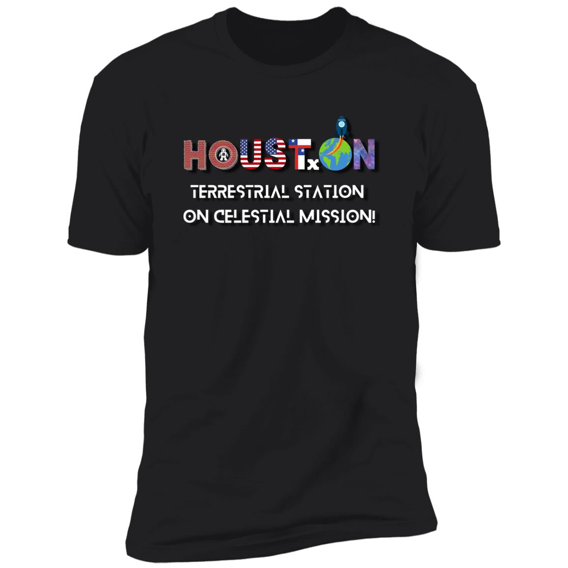 Houston "On Celestial Mission" Premium Unisex T-shirt