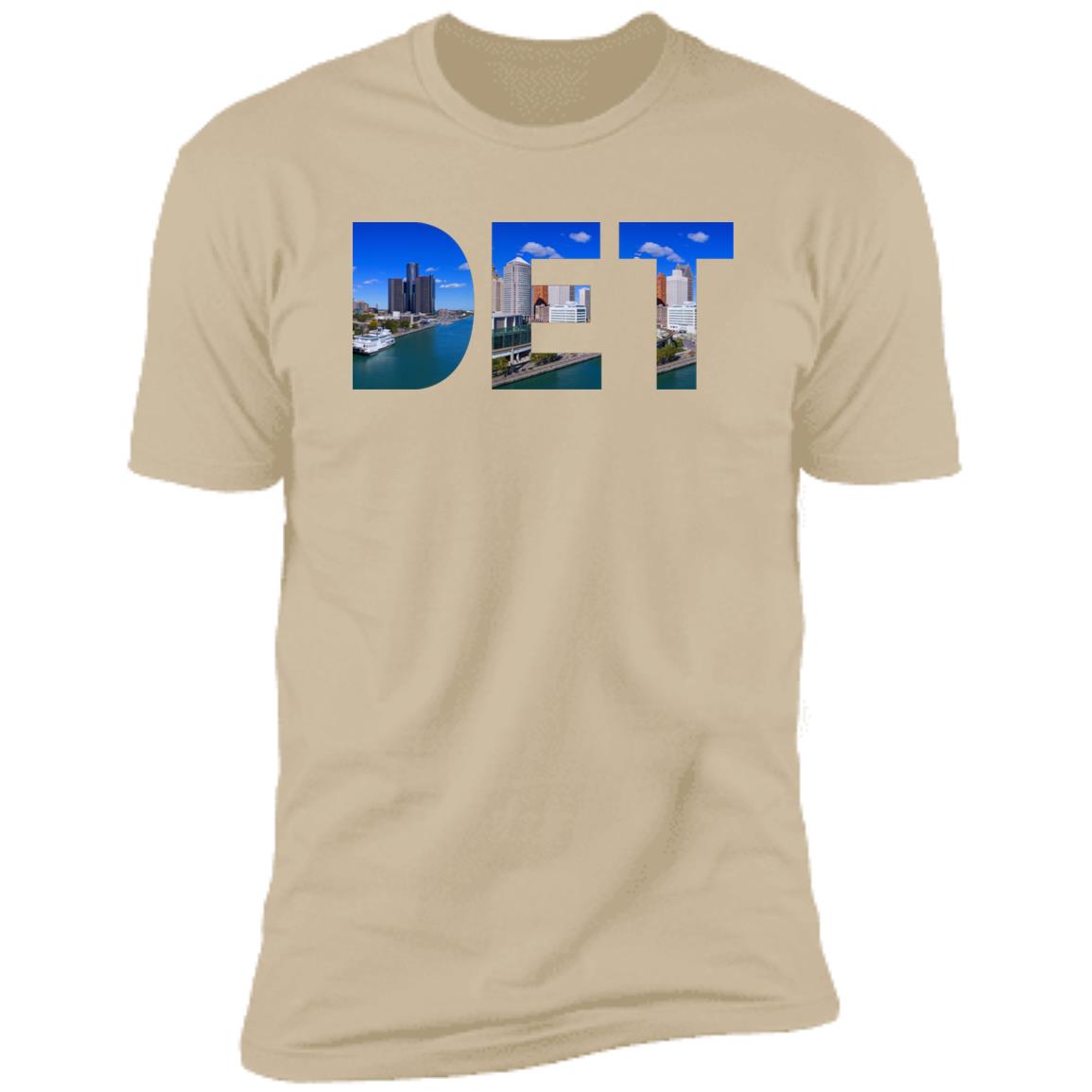 Detroit Skyline Premium Unisex T-shirt