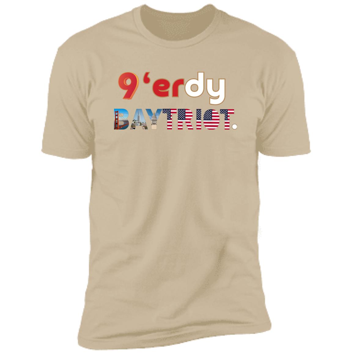 San Francisco 49'ers Nerdy Baytriot Premium Unisex T-shirt