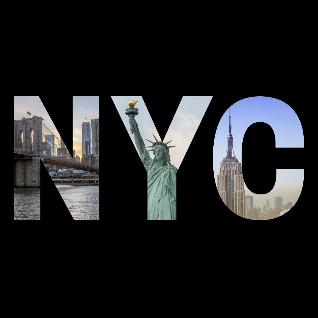 NYC Landmarks Premium Unisex T-shirt