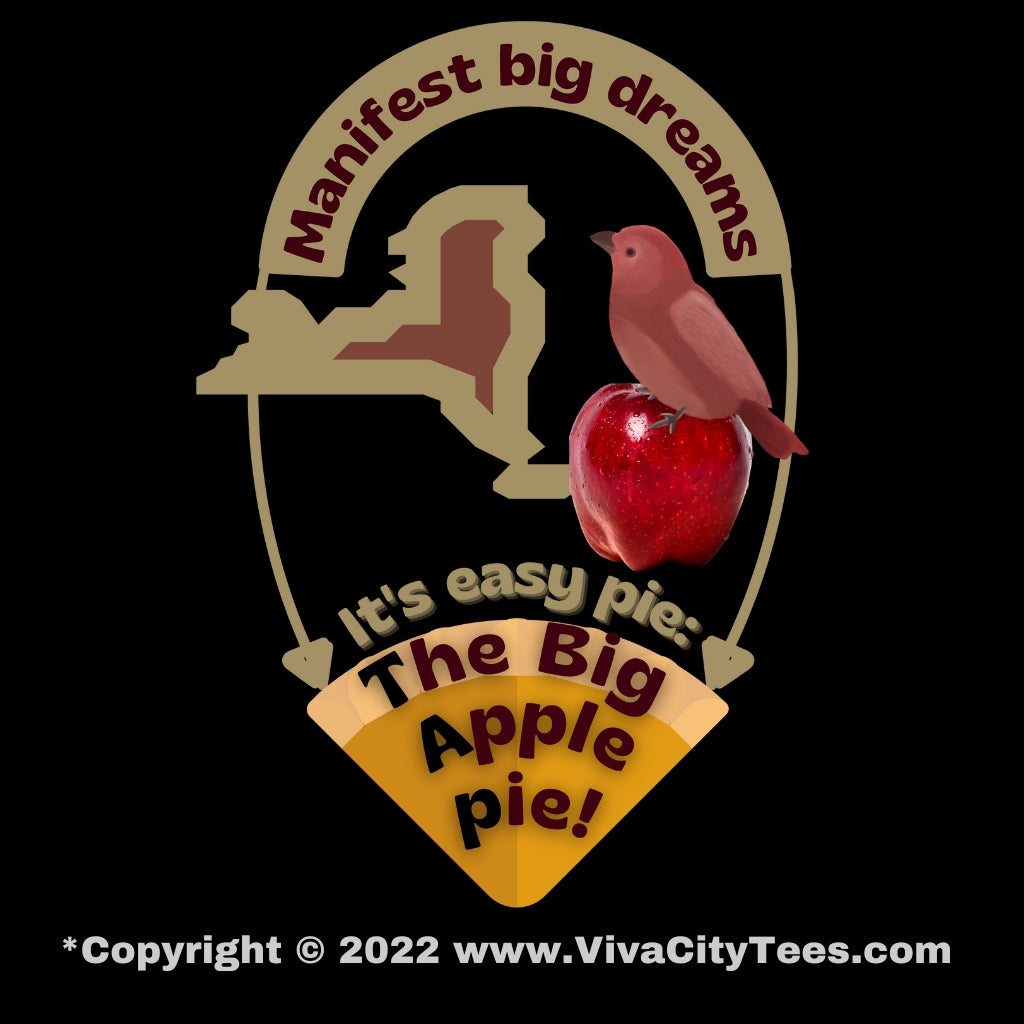 NYC Big Apple Pie Premium Unisex T-shirt