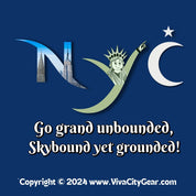 NYC "Unbounded Yet Grounded" Premium Unisex T-shirt