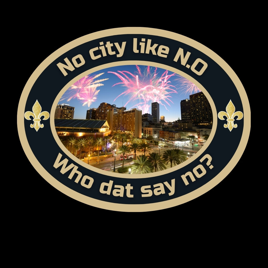 New Orleans "No City Like N.O" Premium Unisex T-shirt