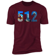 Austin 512 Skyline Premium Unisex T-shirt