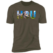 Houston Skyline Premium Unisex T-shirt