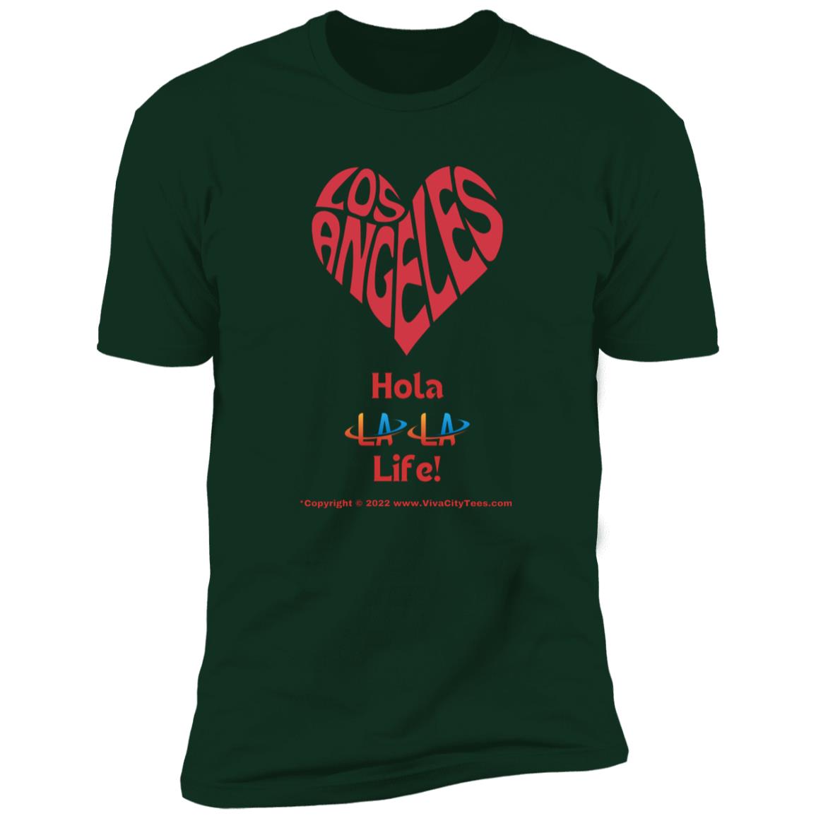 Los Angeles Hola LA LA Premium Unisex T-shirt