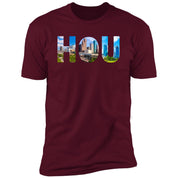 Houston Skyline Premium Unisex T-shirt