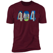 Atlanta 404 Landmarks Premium Unisex T-shirt