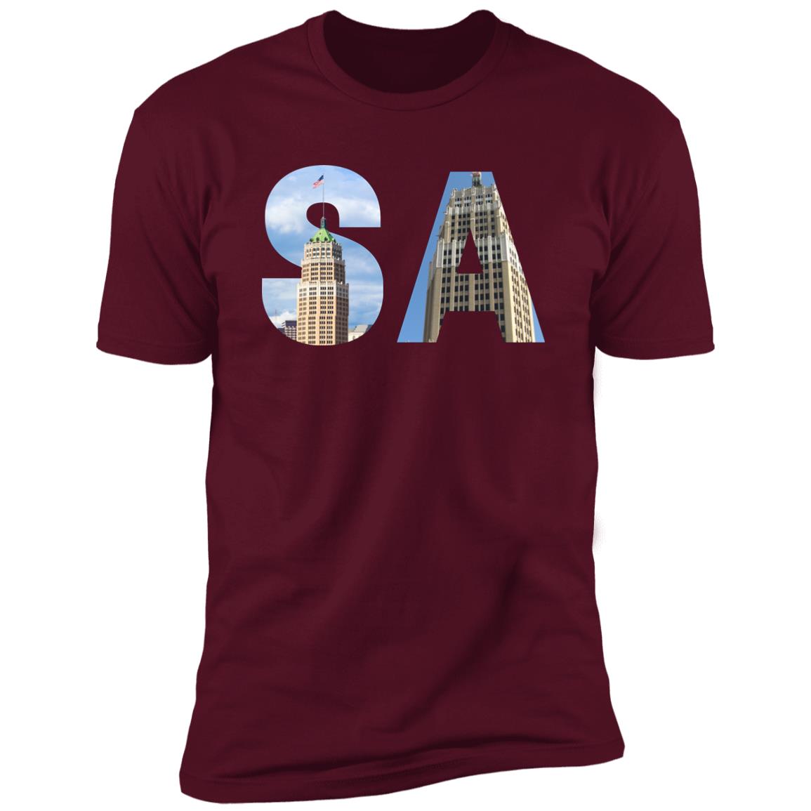 San Antonio Landmarks Premium Unisex T-shirt