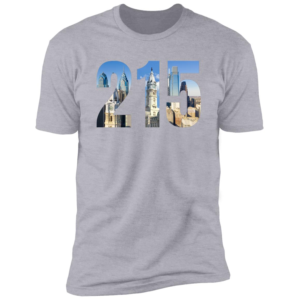 Philly  215 Landmarks Premium Unisex T-shirt