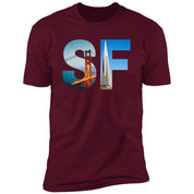San Francisco Landmarks Premium Unisex T-shirt