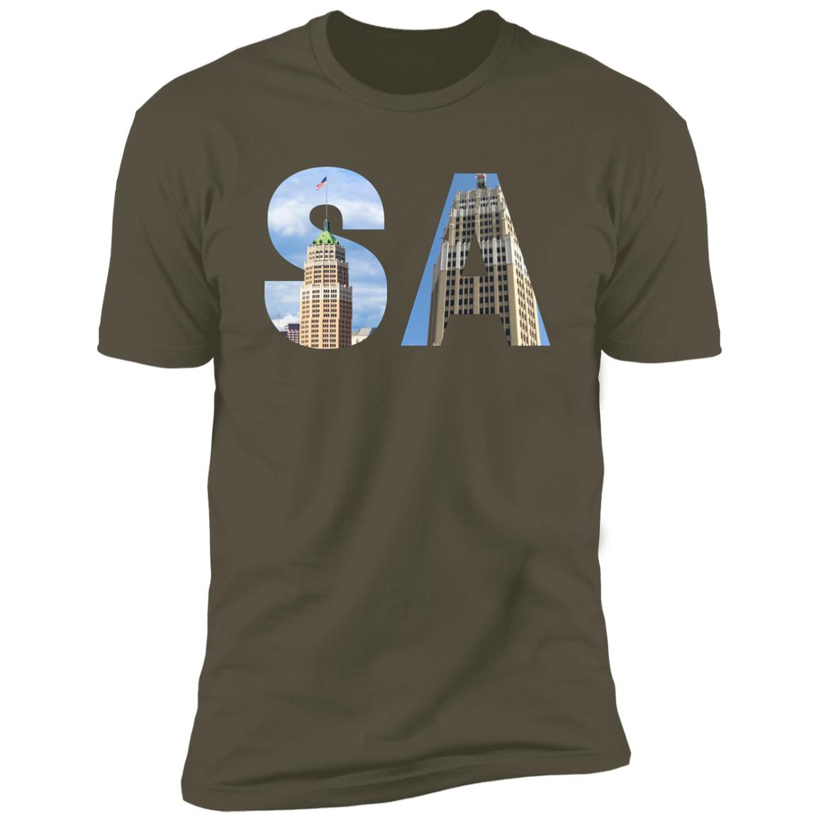 San Antonio Landmarks Premium Unisex T-shirt