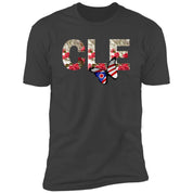 Cleveland "Red Carnation Font" Premium Unisex T-shirt