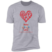 Los Angeles Hola LA LA Premium Unisex T-shirt