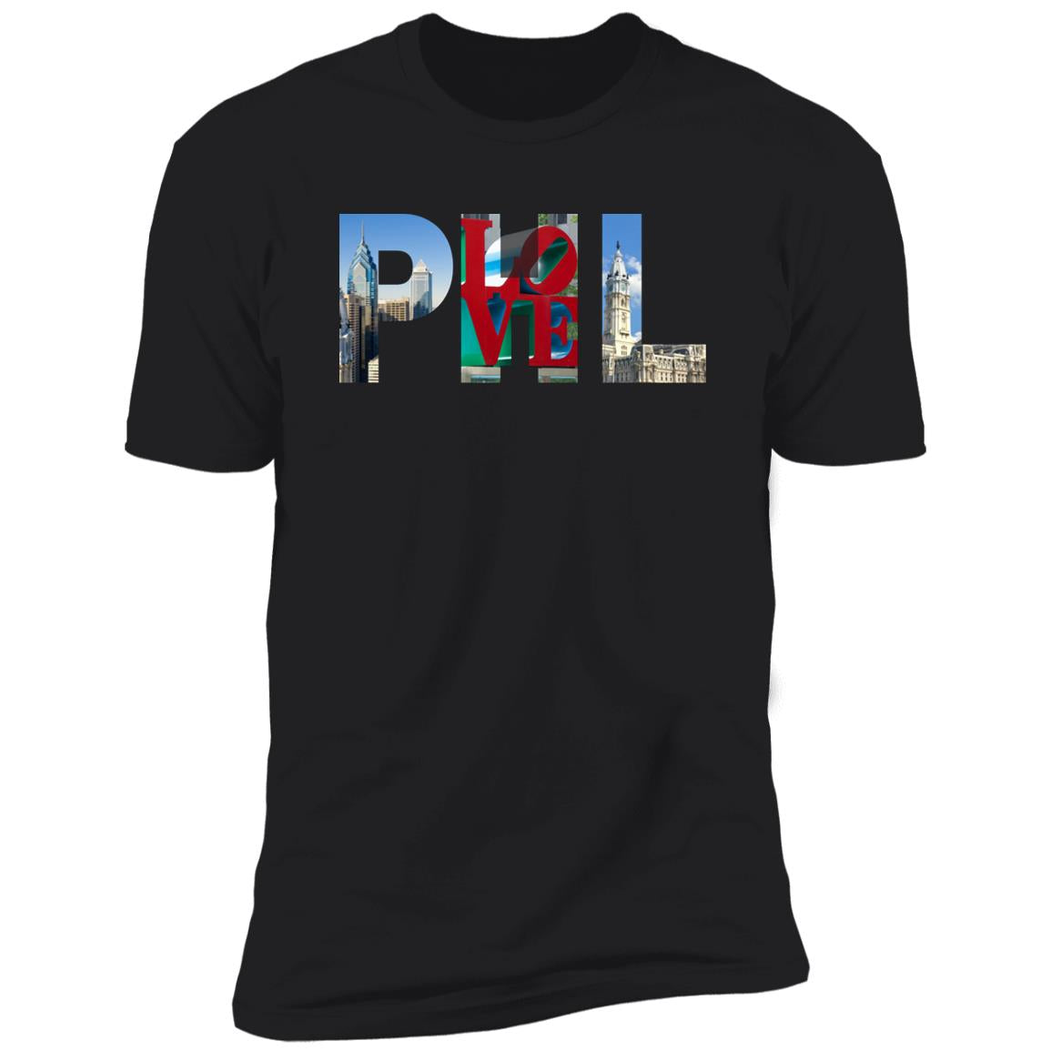 Philly Landmarks Premium Unisex T-shirt