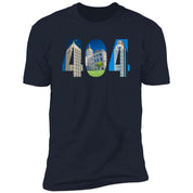 Atlanta 404 Landmarks Premium Unisex T-shirt