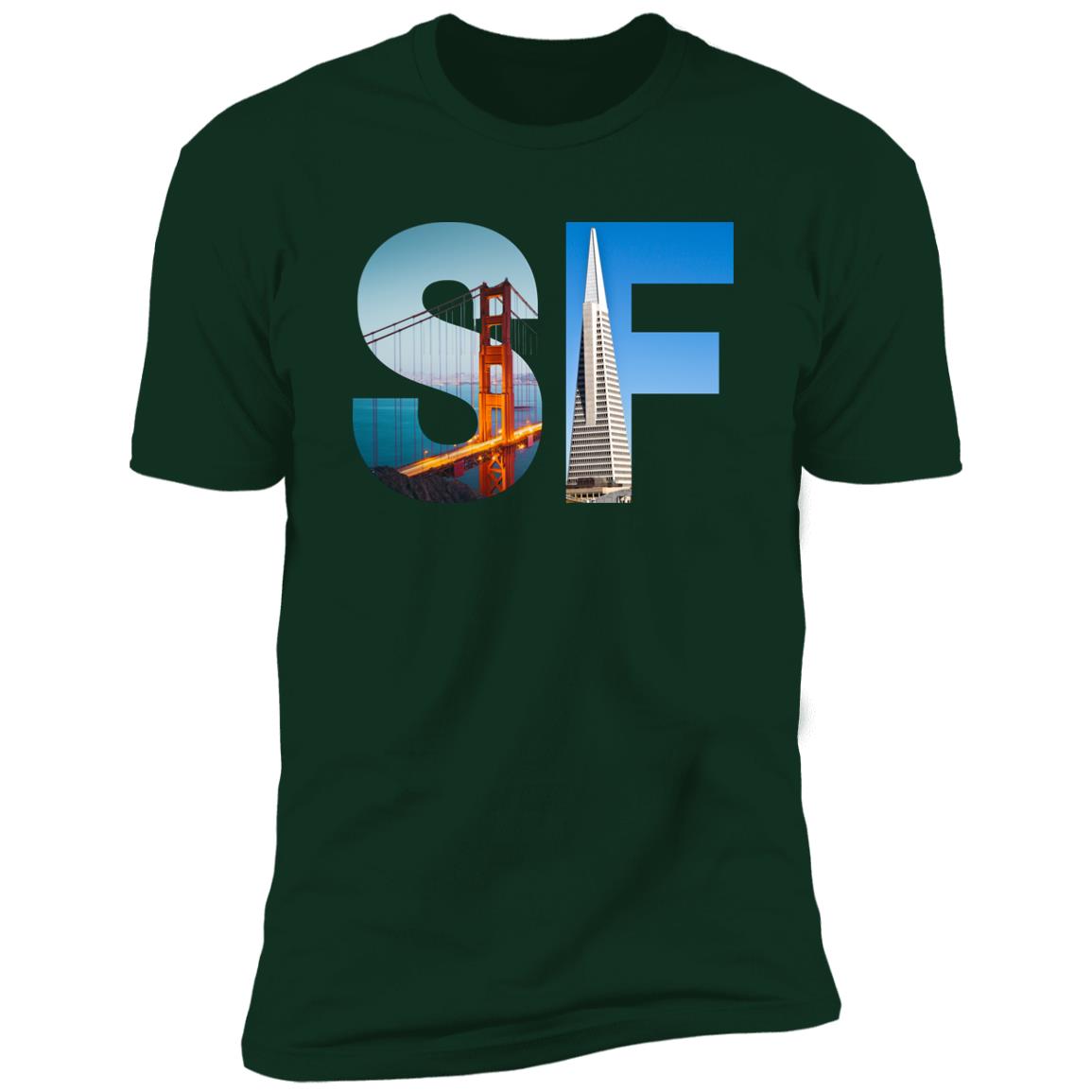 San Francisco Landmarks Premium Unisex T-shirt