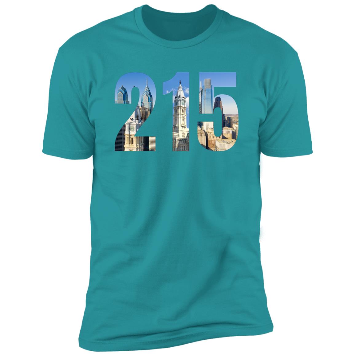 Philly  215 Landmarks Premium Unisex T-shirt