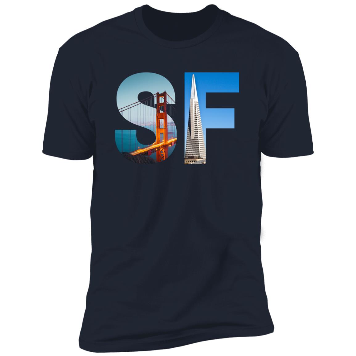 San Francisco Landmarks Premium Unisex T-shirt