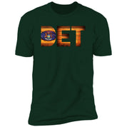 Detroit Vintage Wood Font Premium Unisex T-shirt
