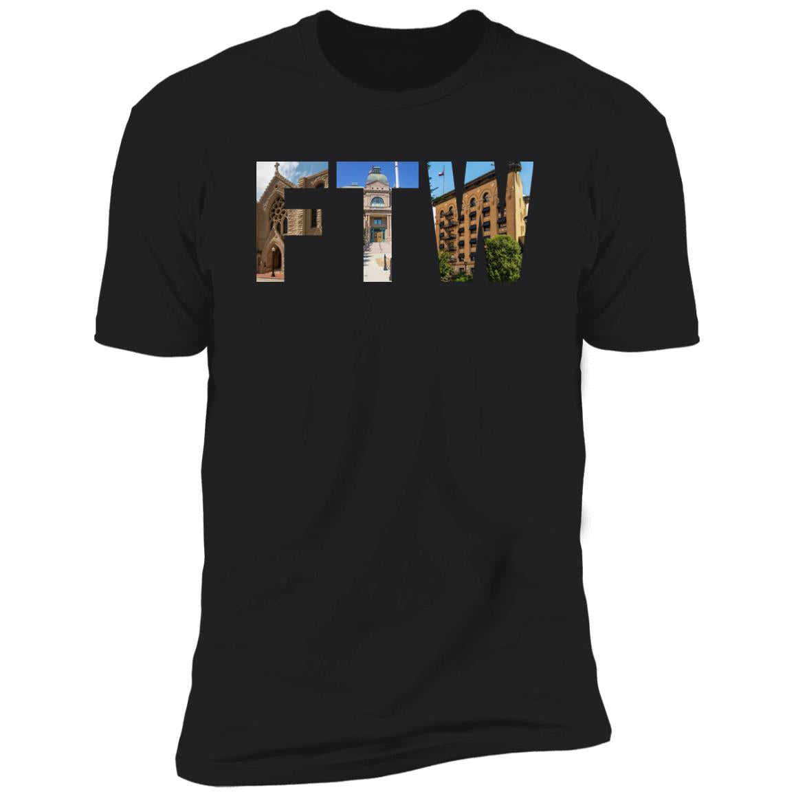 Fort Worth Landmarks Premium Unisex T-shirt