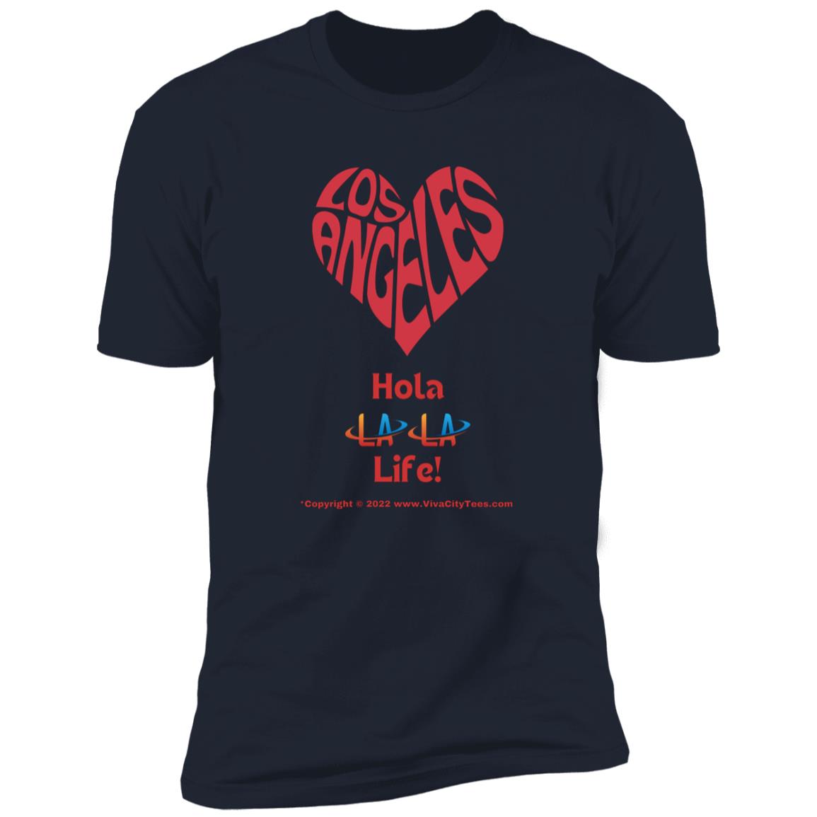 Los Angeles Hola LA LA Premium Unisex T-shirt
