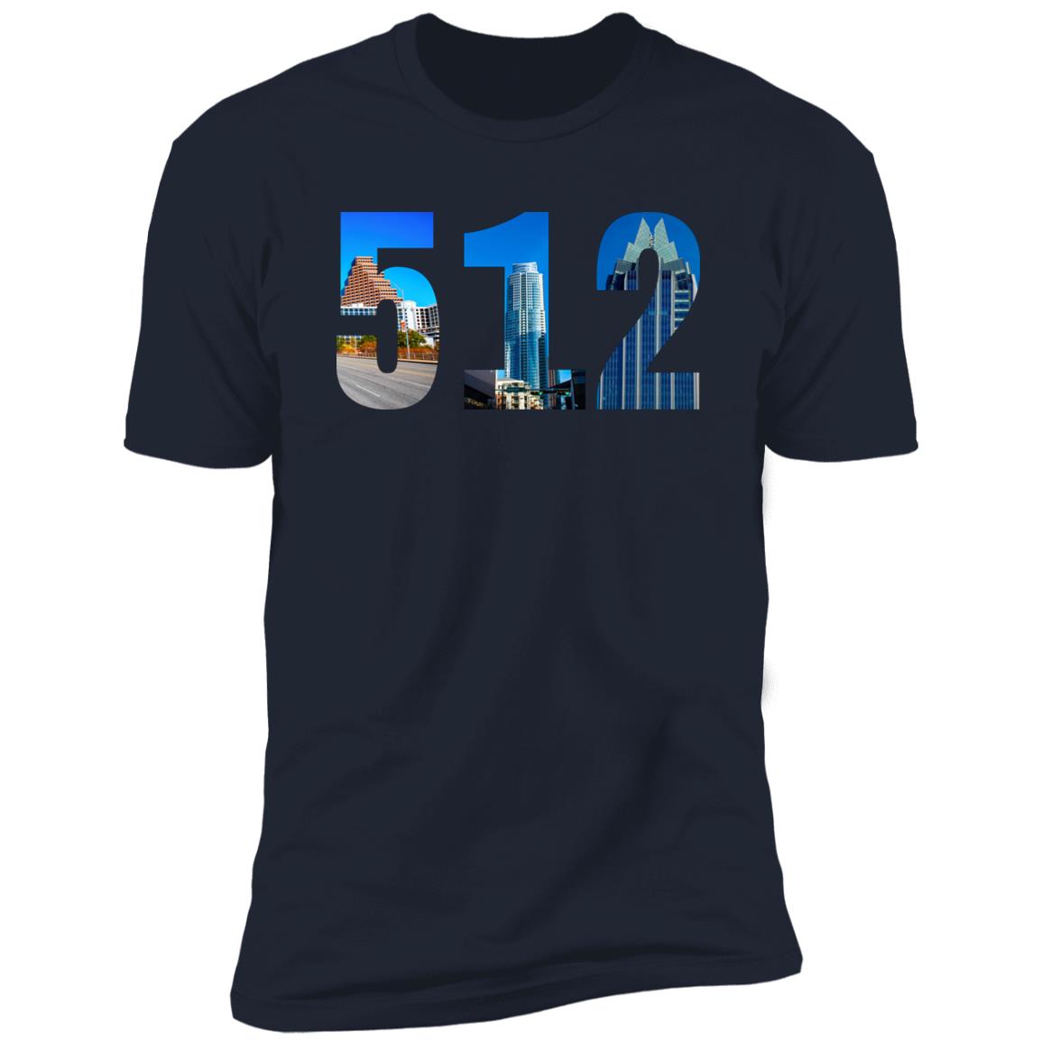 Austin 512 Skyline Premium Unisex T-shirt
