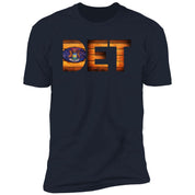 Detroit Vintage Wood Font Premium Unisex T-shirt