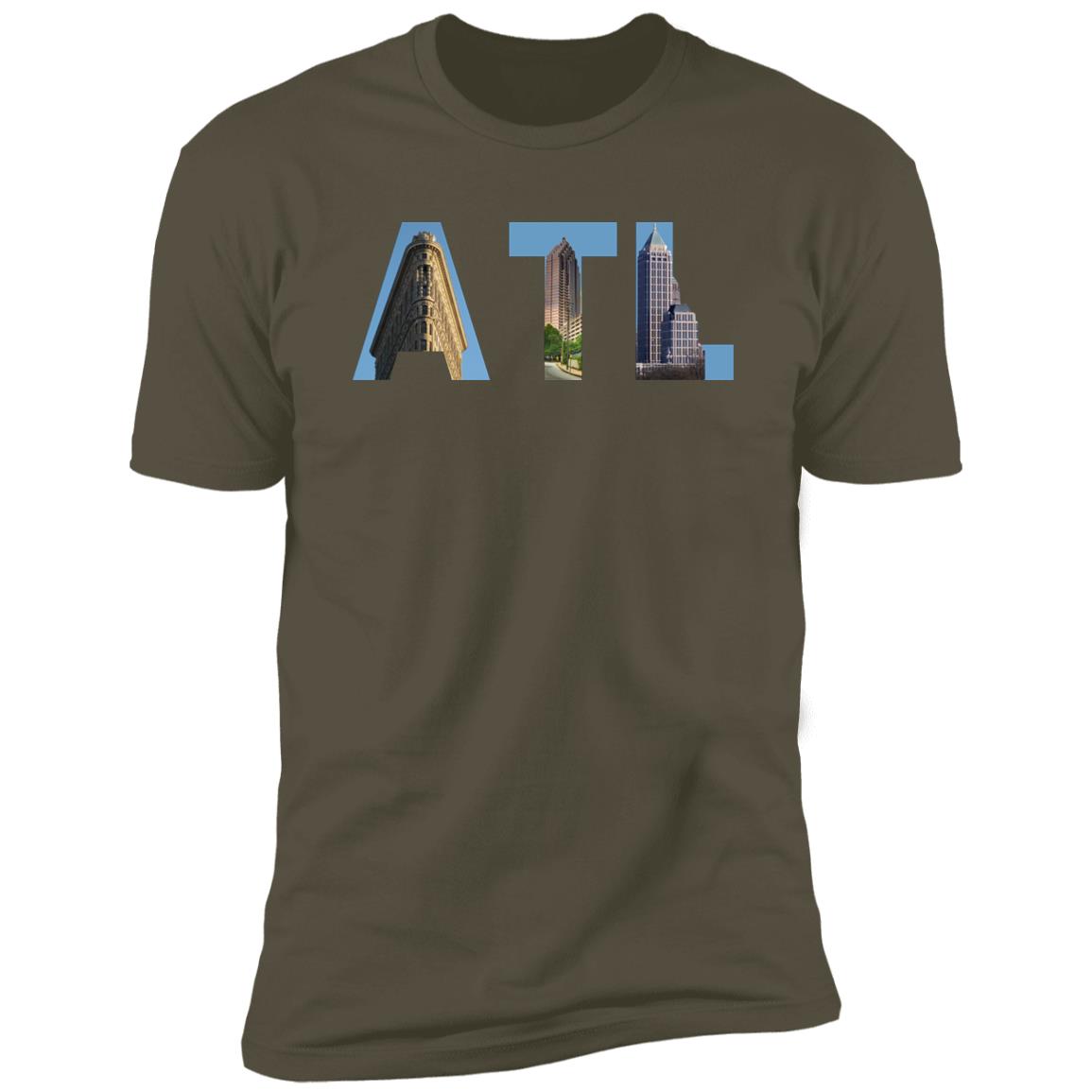 Atlanta Landmarks Premium Unisex T-shirt