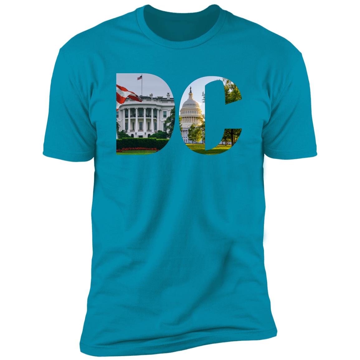 Washington DC Landmarks Premium Unisex T-shirt