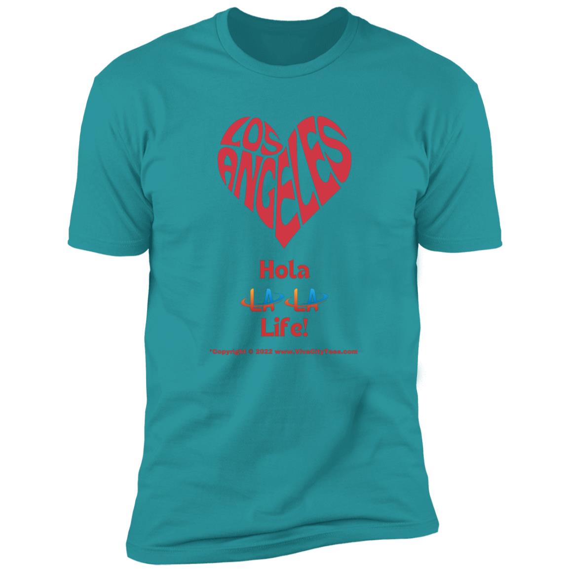 Los Angeles Hola LA LA Premium Unisex T-shirt