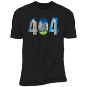 Atlanta 404 Landmarks Premium Unisex T-shirt