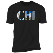 Chicago Skyline Premium Unisex T-shirt