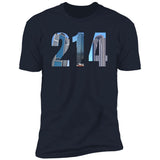 Dallas 214 Landmarks Premium Unisex T-shirt