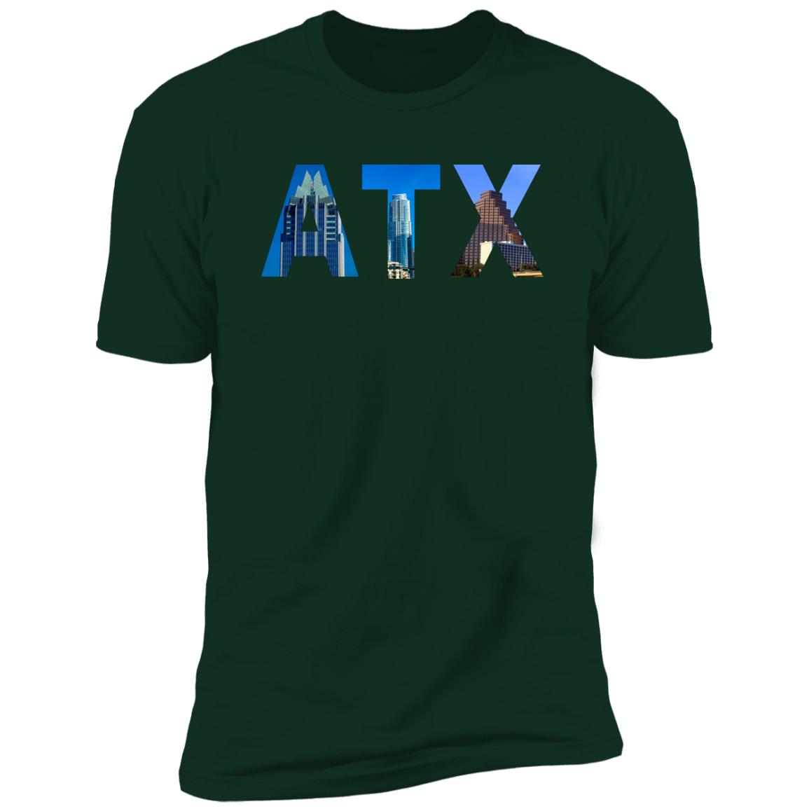 Austin Skyline Unisex Premium Unisex T-shirt
