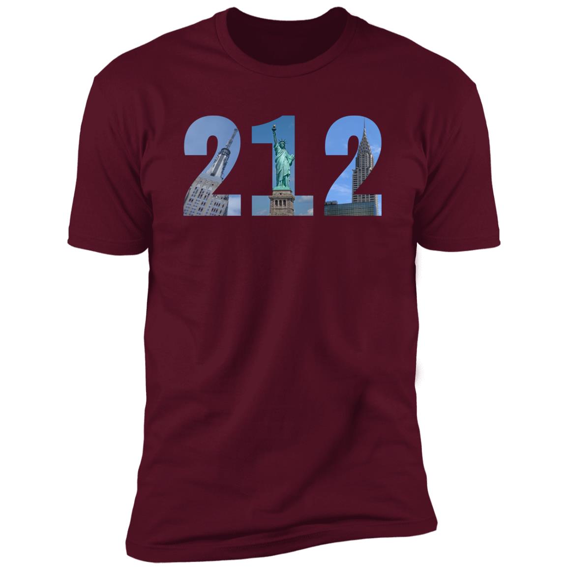 NYC 212  Landmarks Premium Unisex T-shirt