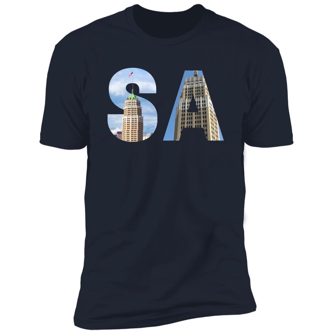 San Antonio Landmarks Premium Unisex T-shirt