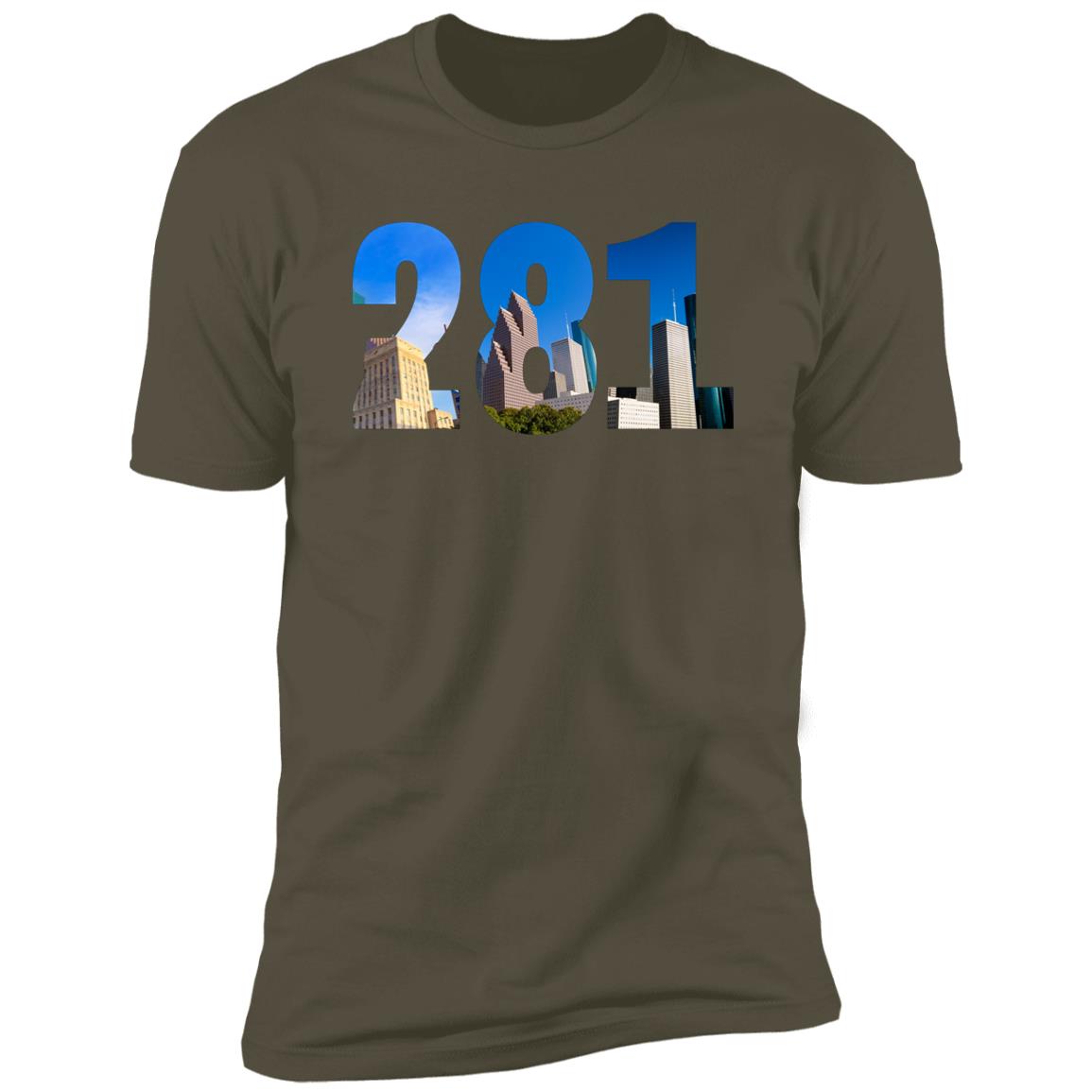 Houston 281 Skyline Premium Unisex T-shirt