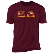 San Antonio Vintage Wooden Font Premium Unisex T-shirt