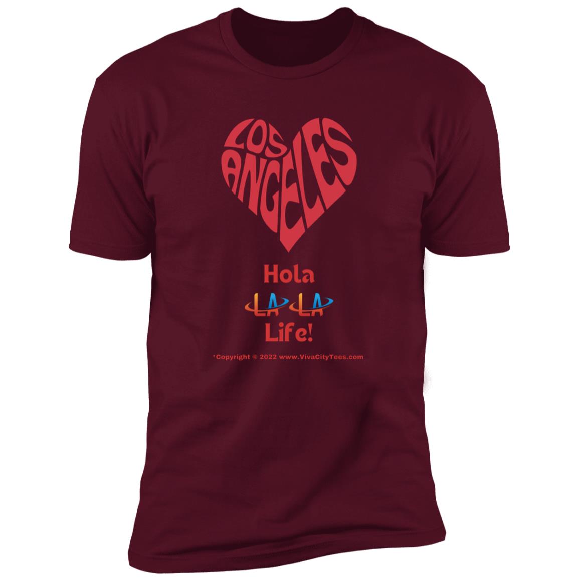 Los Angeles Hola LA LA Premium Unisex T-shirt
