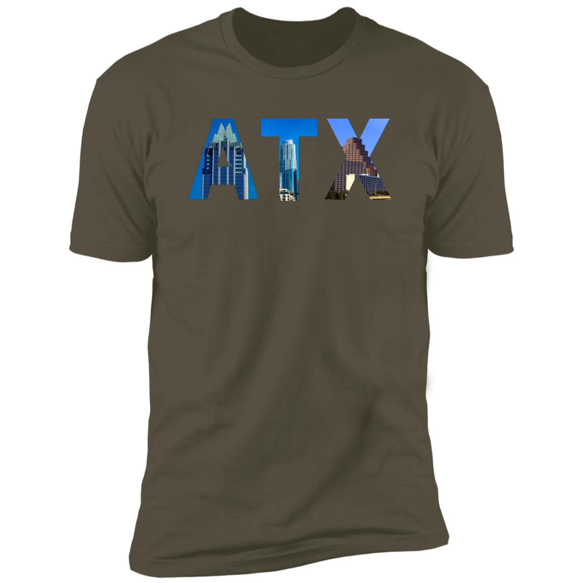 Austin Skyline Unisex Hoodie Premium Unisex T-shirt