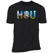 Houston Skyline Premium Unisex T-shirt
