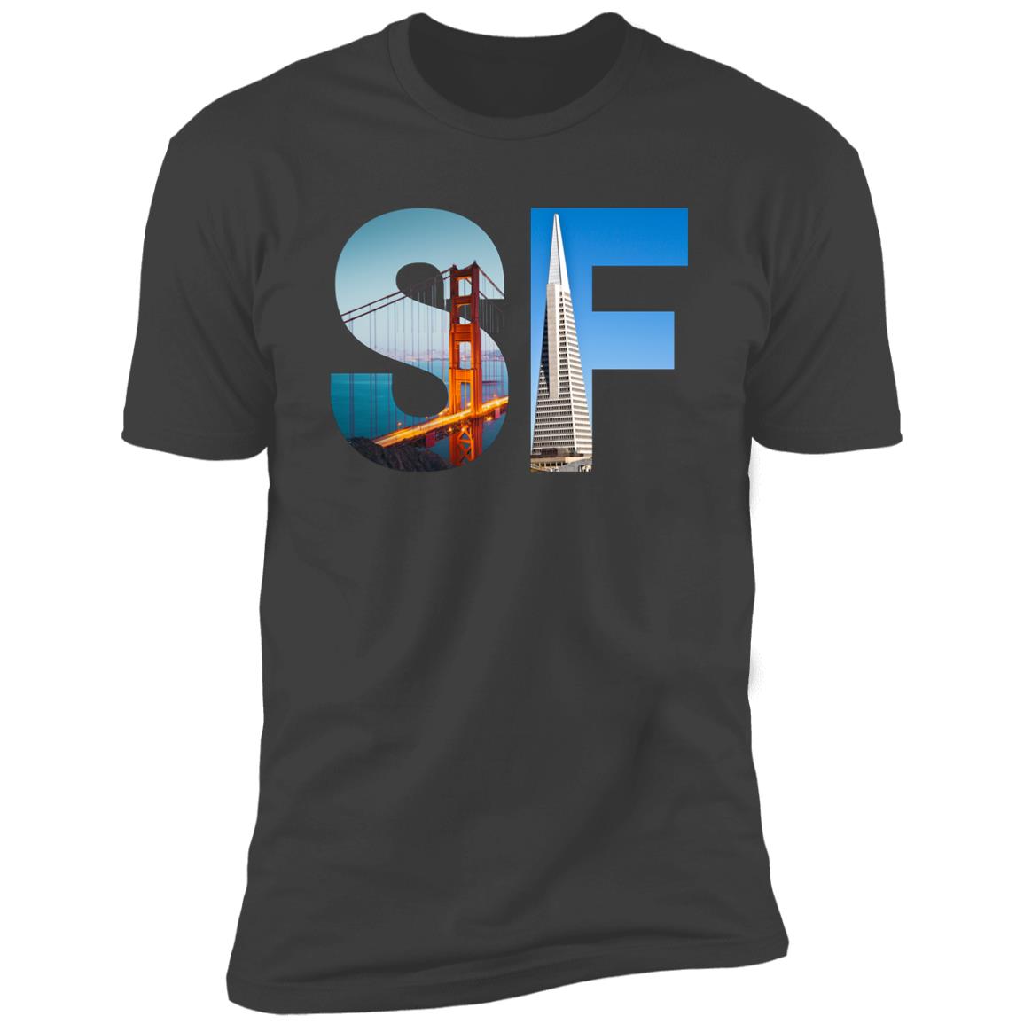 San Francisco Landmarks Premium Unisex T-shirt
