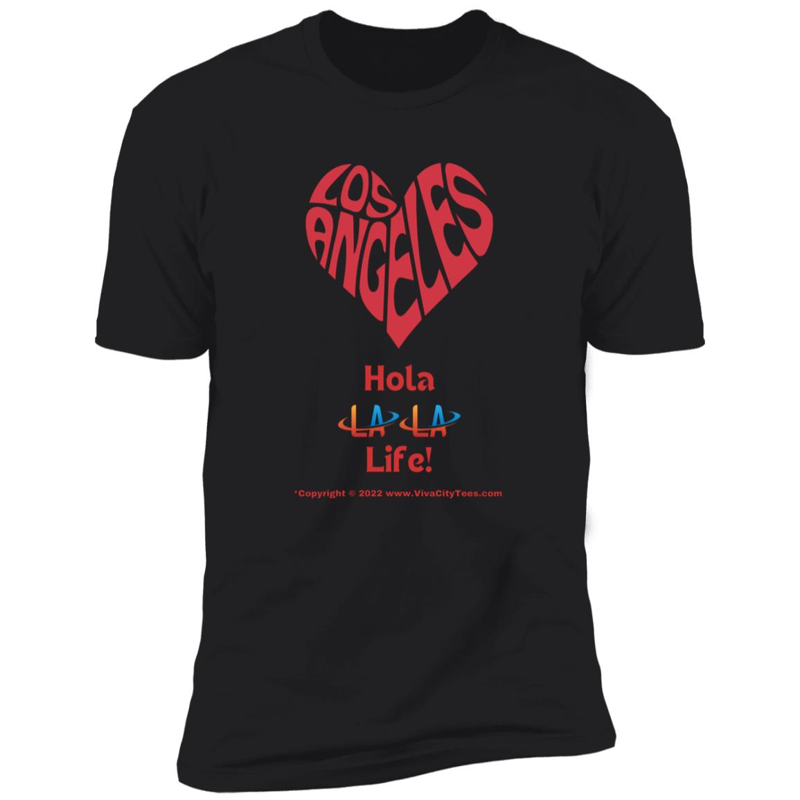 Los Angeles Hola LA LA Premium Unisex T-shirt